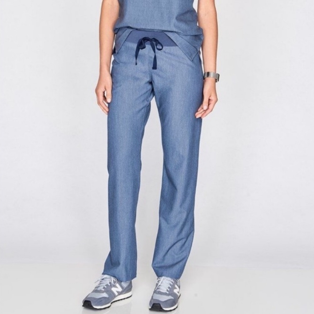Figs Heather Denim Livingston